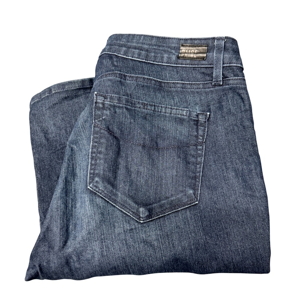 Paige Jeans Womens 31 (33x33) Manchester Blue Denim Manhattan Slim Bootcut